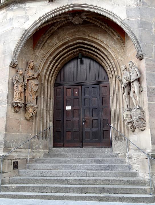 Diesen Eingang durchschritt Martin Luther 1530